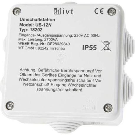 Rallonge câble solaire avec connecteurs 1 m, 4mm2