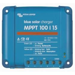 MPPT Solar Laderegler Blue Solar LED 100/15 (12/24V-15A)