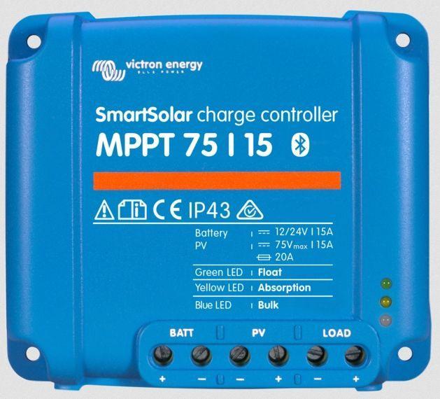 Solar Laderegler Smartsolar MPPT 75/15 (12/24V-15A) - Swiss-Victron
