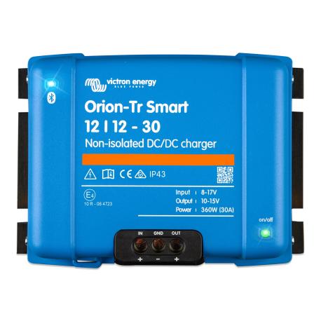 Orion-Tr Smart 12/12-30A (360W) Chargeur DC-DC non isolé
