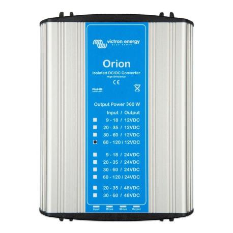 Orion 110/12-30A (360W) Isolierter DC-DC-Wandler