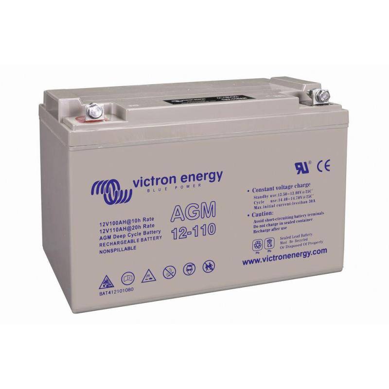 Batterie AGM Deep Cycle 12V/110Ah - Swiss-Victron