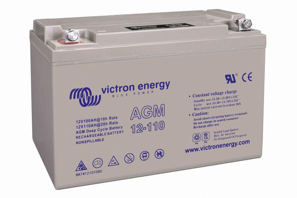 Batterie AGM Deep Cycle 12V/110Ah - Swiss-Victron