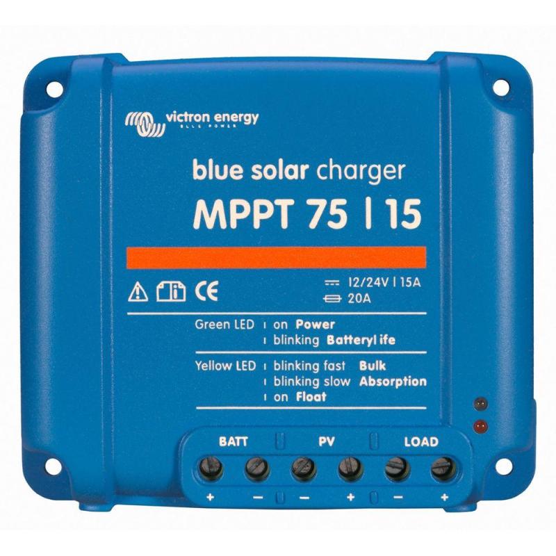 Régulateur Solaire MPPT LED 75/15 (12/24V - 15A) - Swiss-Victron