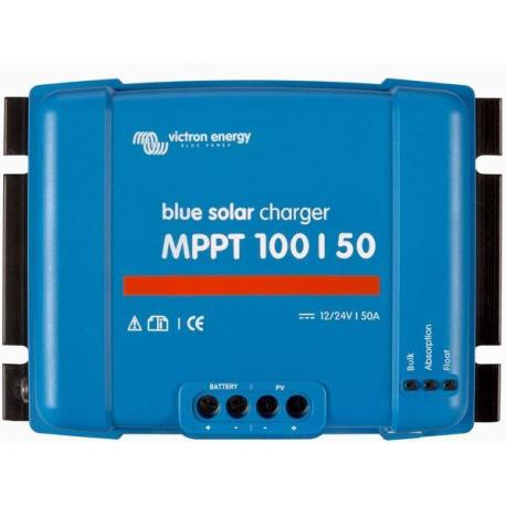 Régulateur de charge solaire Blue Solar MPPT 100/50 (12/24V-50A)