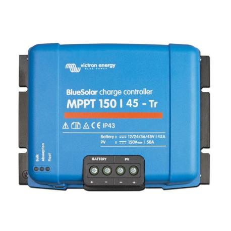 Régulateur de charge solaire Blue Solar MPPT 150/45 (12/24/48V-45A)- Tr