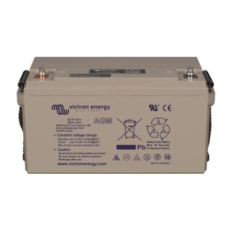 12V/110Ah AGM Deep Cycle Batt. M8-insert